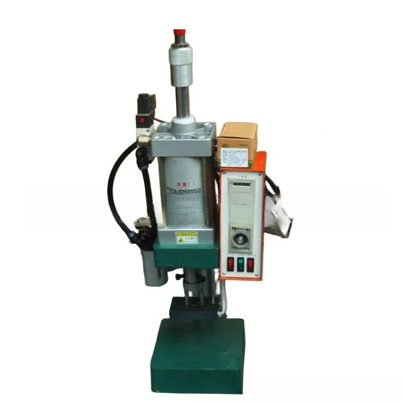 Pneumatic turnover box bronzing machine ABS plastic frame marking machine