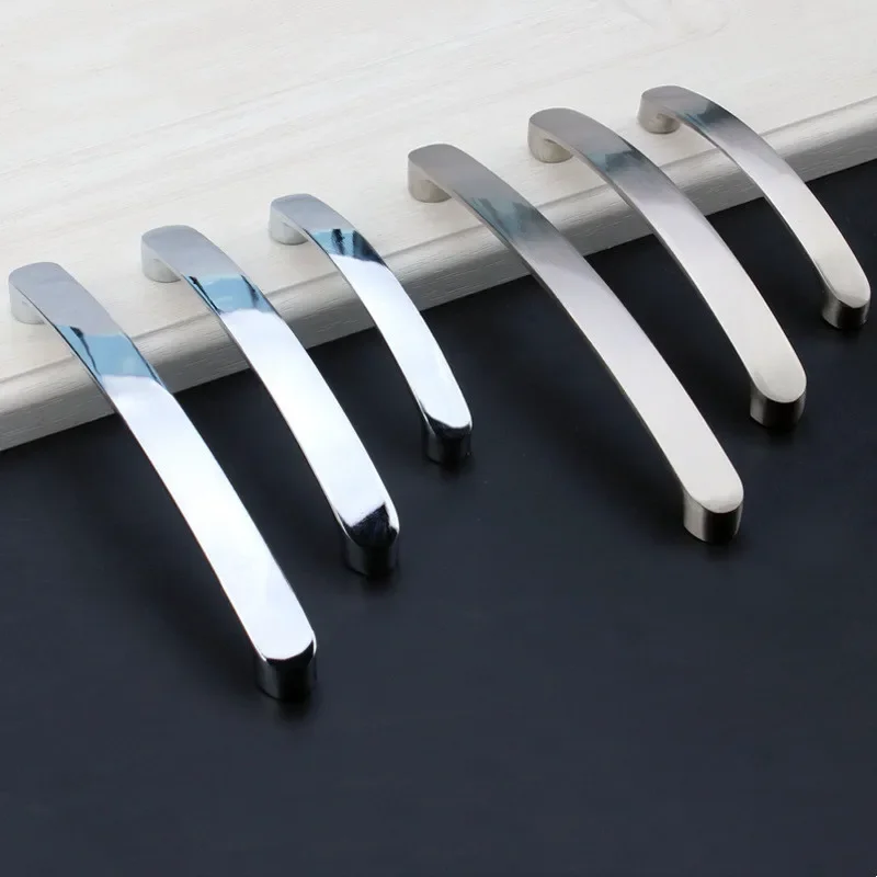 Schrankgriffe Knöpfe Aluminiumlegierung Tür Küchenknöpfe Gebürstete Schrankgriffe Schublade Moderne Möbelgriffe Hardware
