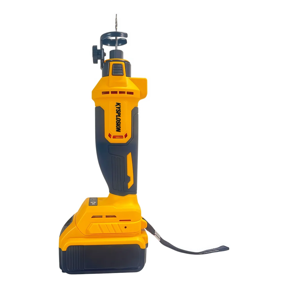 Cordless Brushless Drywall Cut-Out Tool 3 Speed Adjustable Rotary Saw with Up to 30000RPM For Dewalt 20V Battery