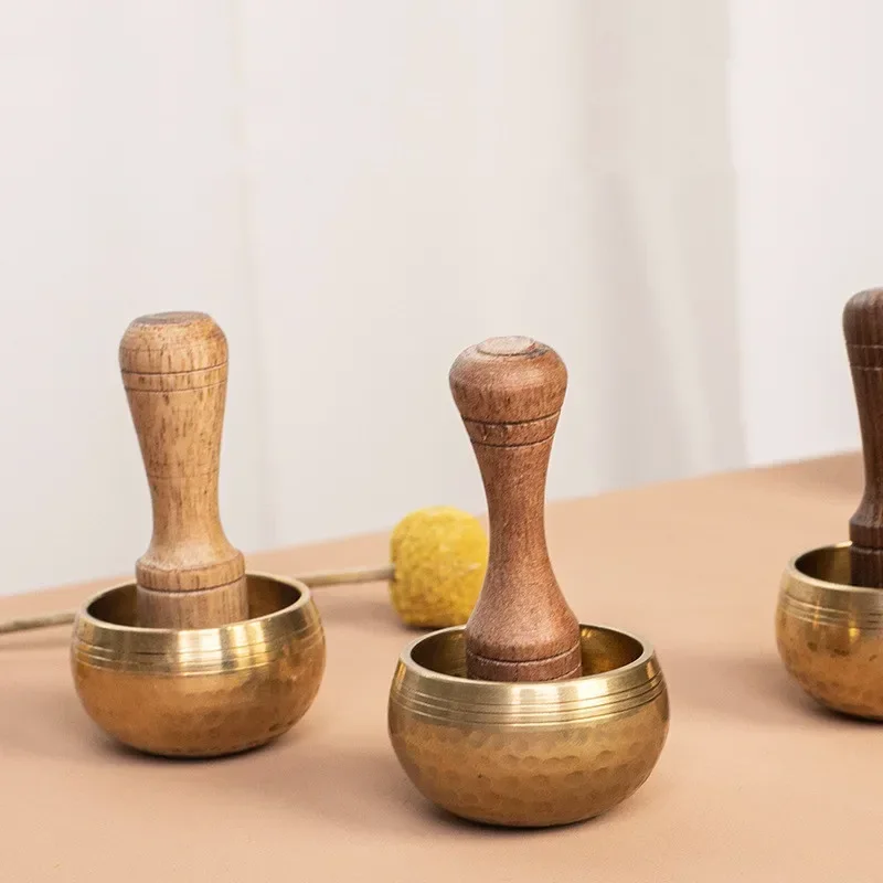 

4Cm Mini Tibetan Singing Bowl Bronze Sound Making Bowl