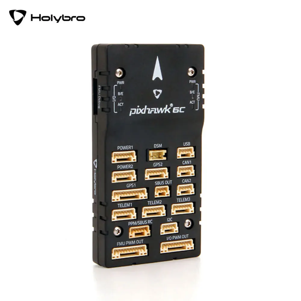 Holybro Pixhawk 6C Autopilot Flight Controller Baseboard (Aluminum/Plastic Case)PM02/PM06/PM07 Power Module M9N/M10 GPS for FPV