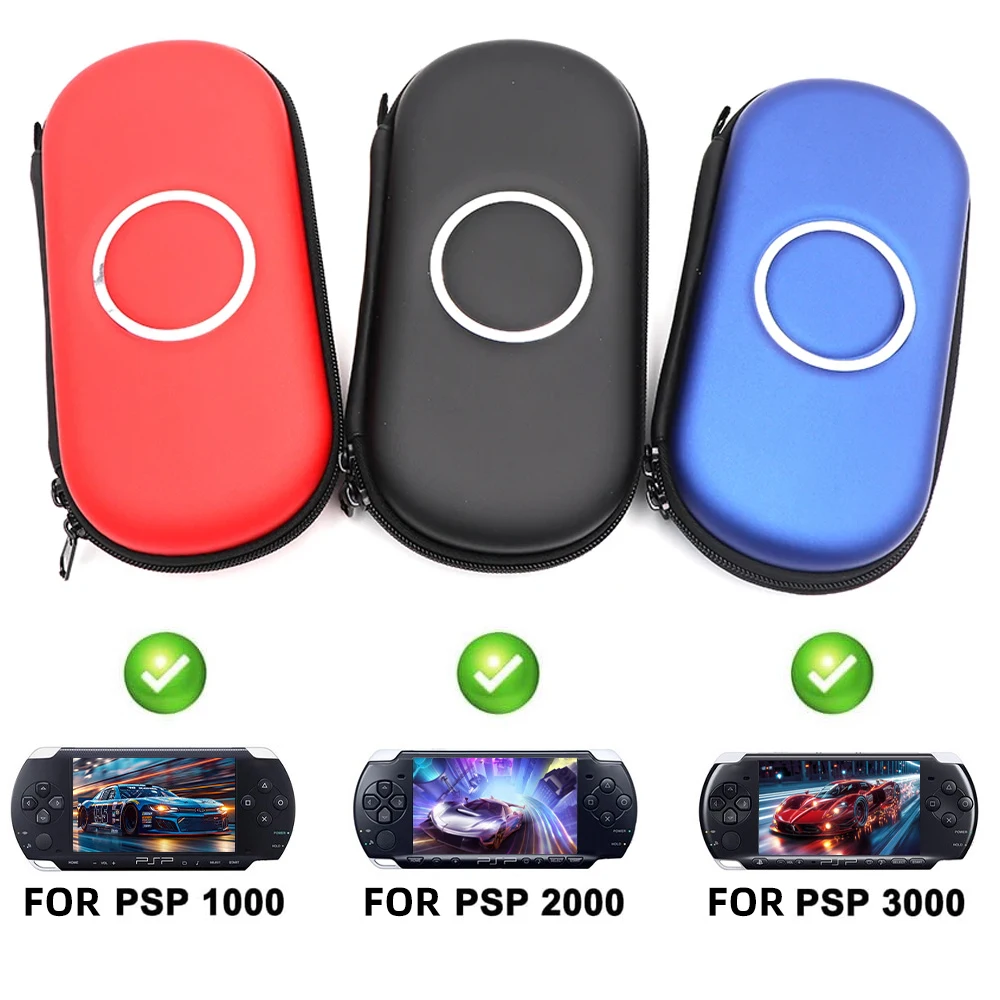 حقيبة حمل محمولة لسوني PSP 1000 2000 3000 الحقيبة الصلبة إيفا حقيبة التخزين السفر واقية لملحقات PSP