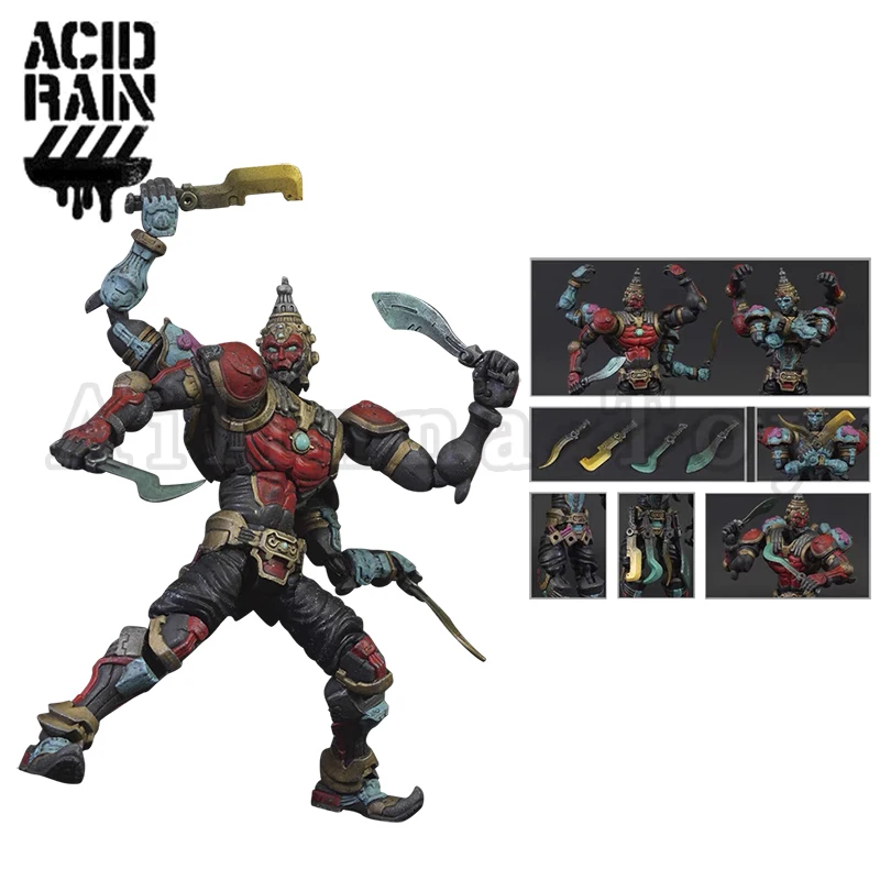 Acid Rain 1/18 Action Figure Annex 2179 FAV-H15 Rakshasa-Cyan Red FAV-H16 Anubis Anime Collection Military Model Free Shipping