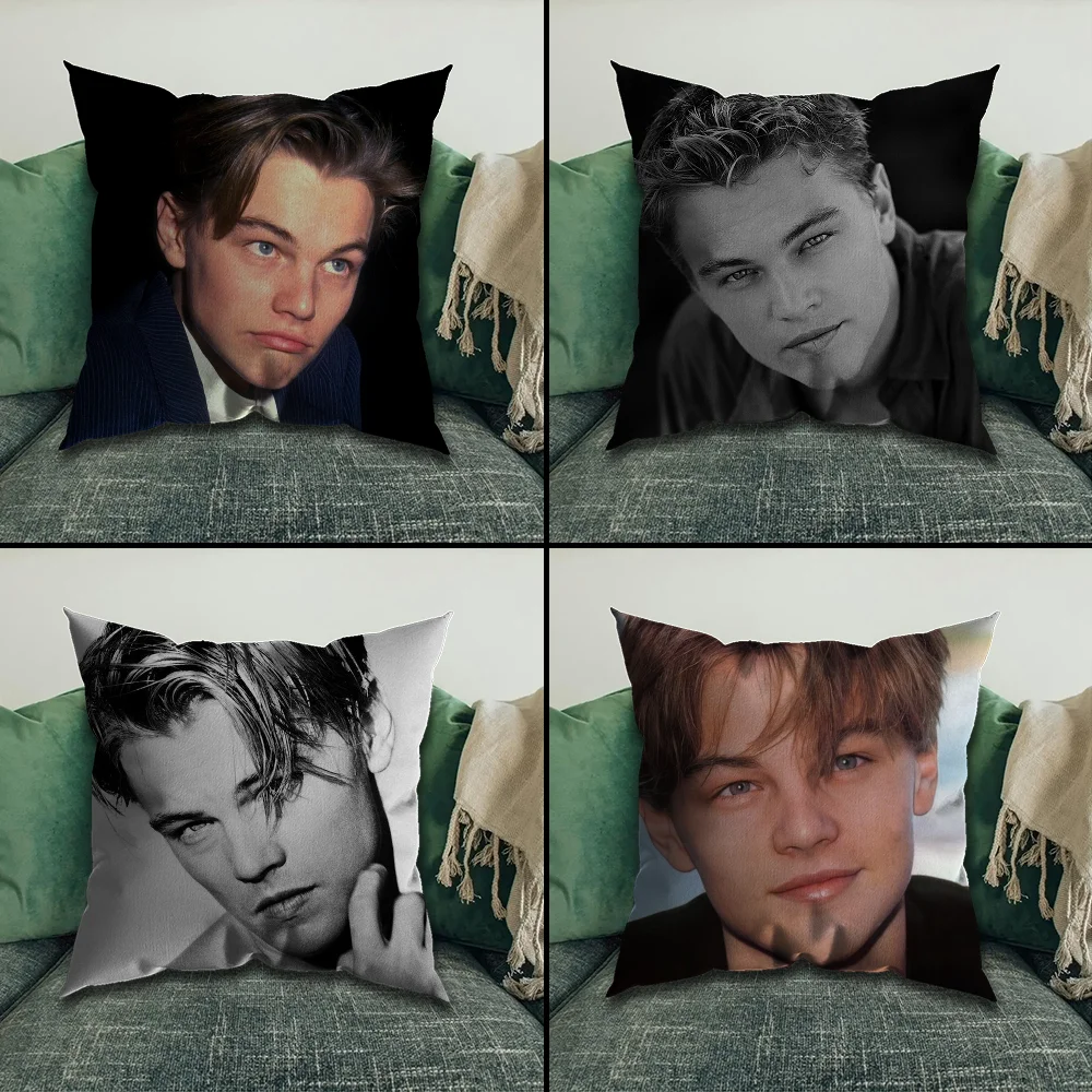 

L-Leonardo Dicaprio Young Pillow Case Pillowcase Home Sofa Cushions Car Cushions Pillowcover Office Pillowshell Pillow