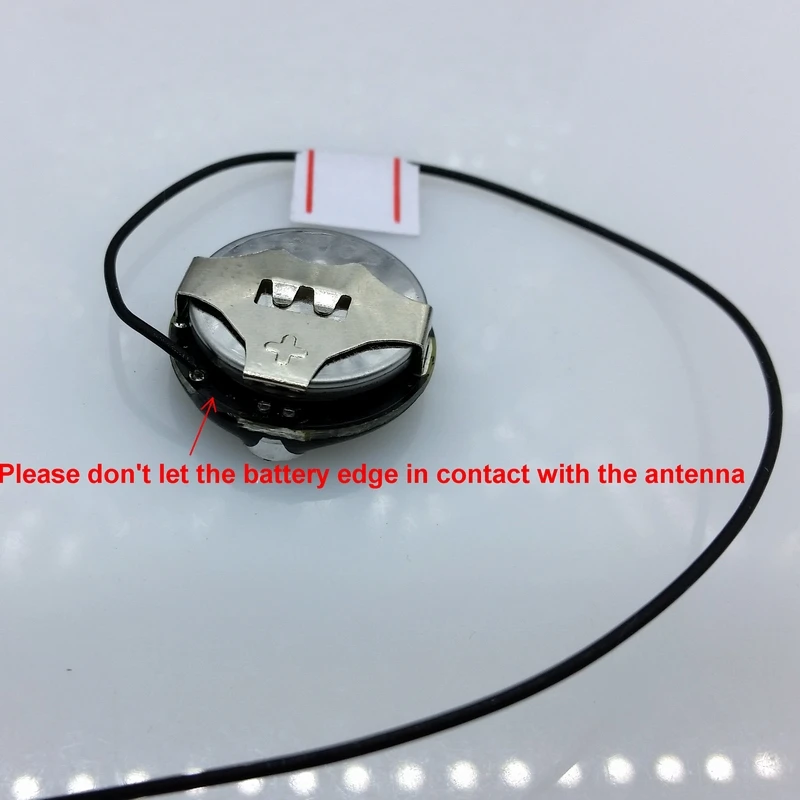 Nadajnik UHF 400M-470MHZ bezprzewodowy mikrofon audio Pickup Radio 2032 przycisk zasilania dla NFM Walkie-talkie odbiornik wzmacniacza