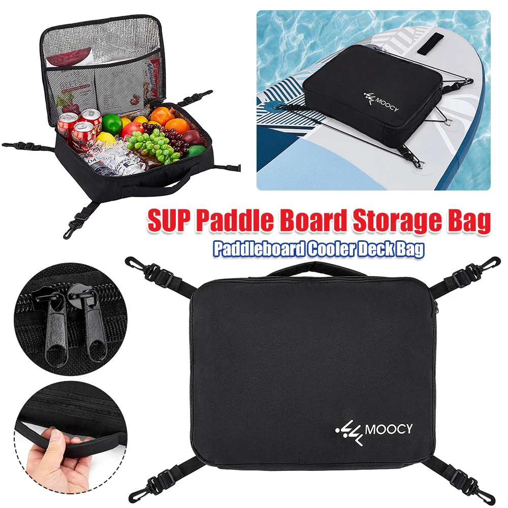 Bolsa Térmica Impermeável para Deck de Prancha de SUP, Bolsa de Armazenamento para Prancha de Paddleboard, Bolsa Térmica para Deck de Prancha para Camping e Caiaque