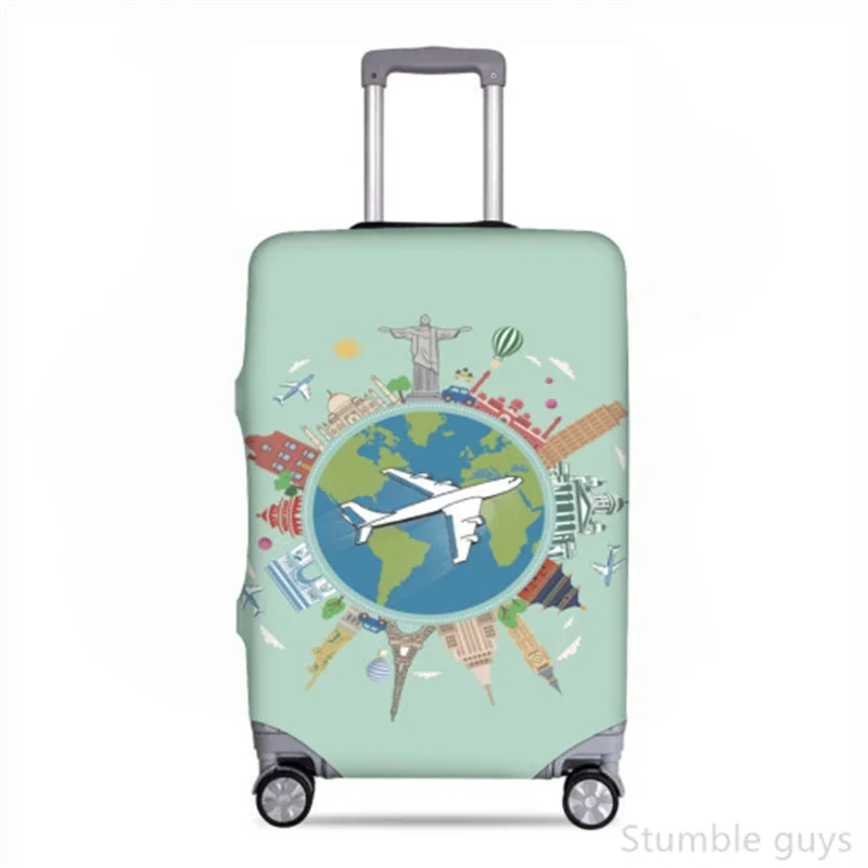 

Защитный эластичный чехол для багажа, устойчивый к царапинам, пыленепроницаемый, прочный, надежный аксессуар для путешествий, для деловых поездок