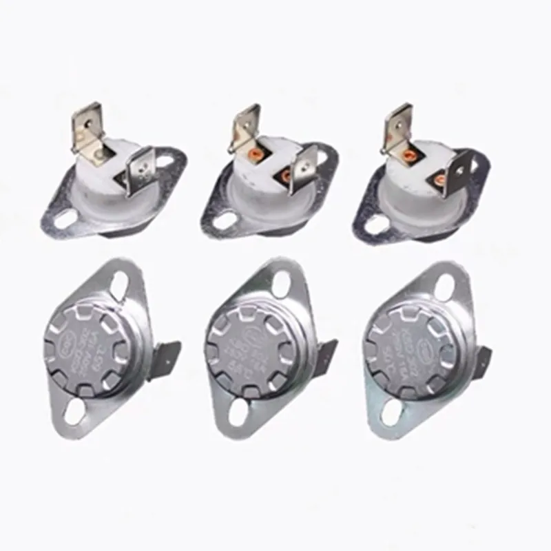 KSD302 temperature sensor 16A 250V 40C-300 degrees ceramic normally closed temperature switch thermostat 95/100/125/180C