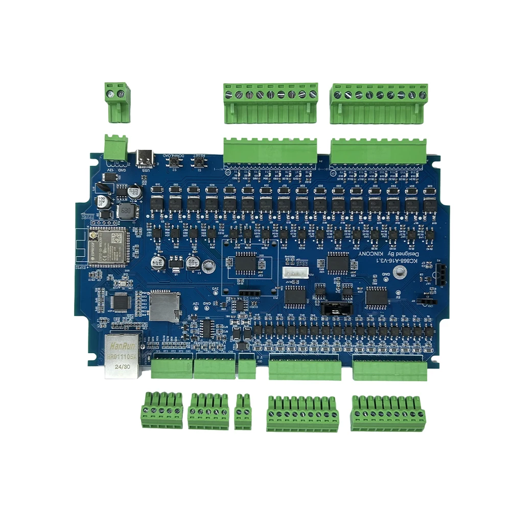 KC868-A16v3 ESP32-S3 16 قناة GPIO وحدة ESPHome مساعد المنزل MQTT HTTP Modbus