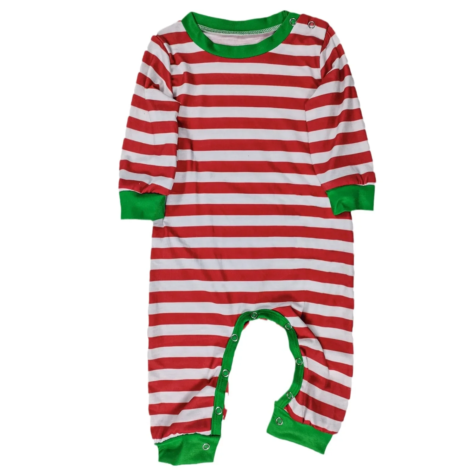 2024 Xmas Family Look Striped Print Mother Father Kids Matching Pajamas Set Christmas Outfits 2 Pcs Suit Soft Cute Sleepwear 4XL