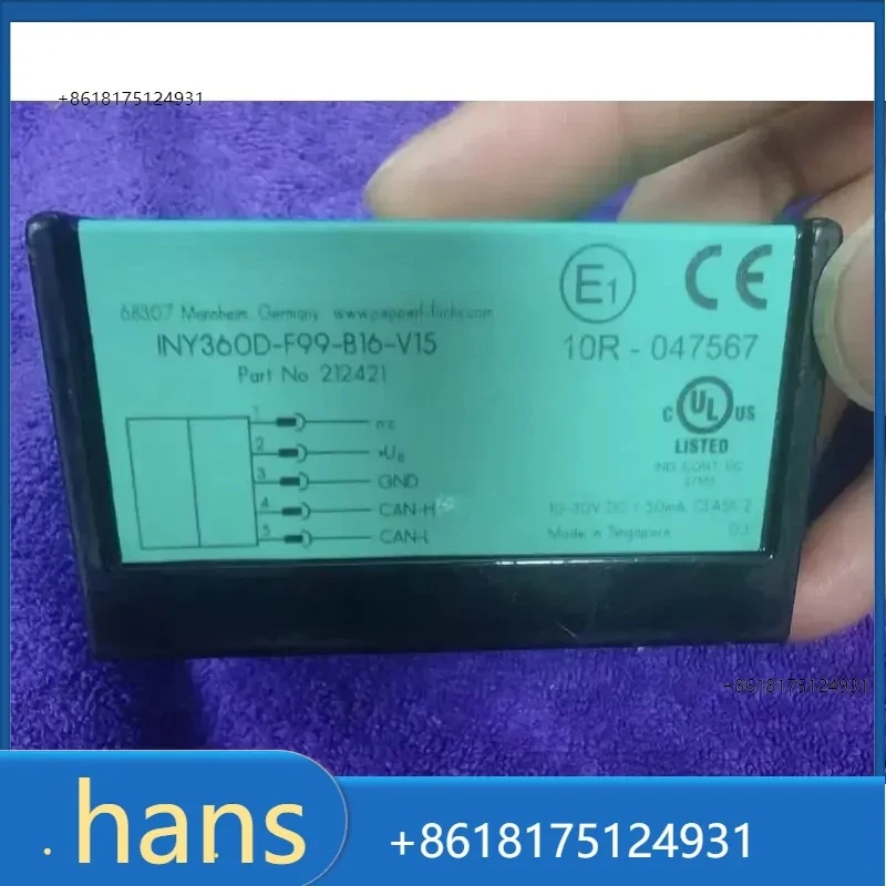 2026 Factory Direct Sales Inclination Sensor NY360D-F99-B16-V15 Part Number 212421