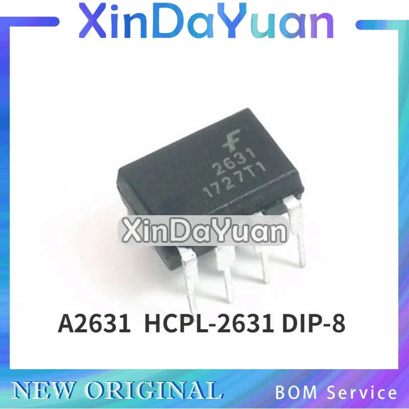 

10шт HCPL2631 DIP-8 A2631 HCPL-2631