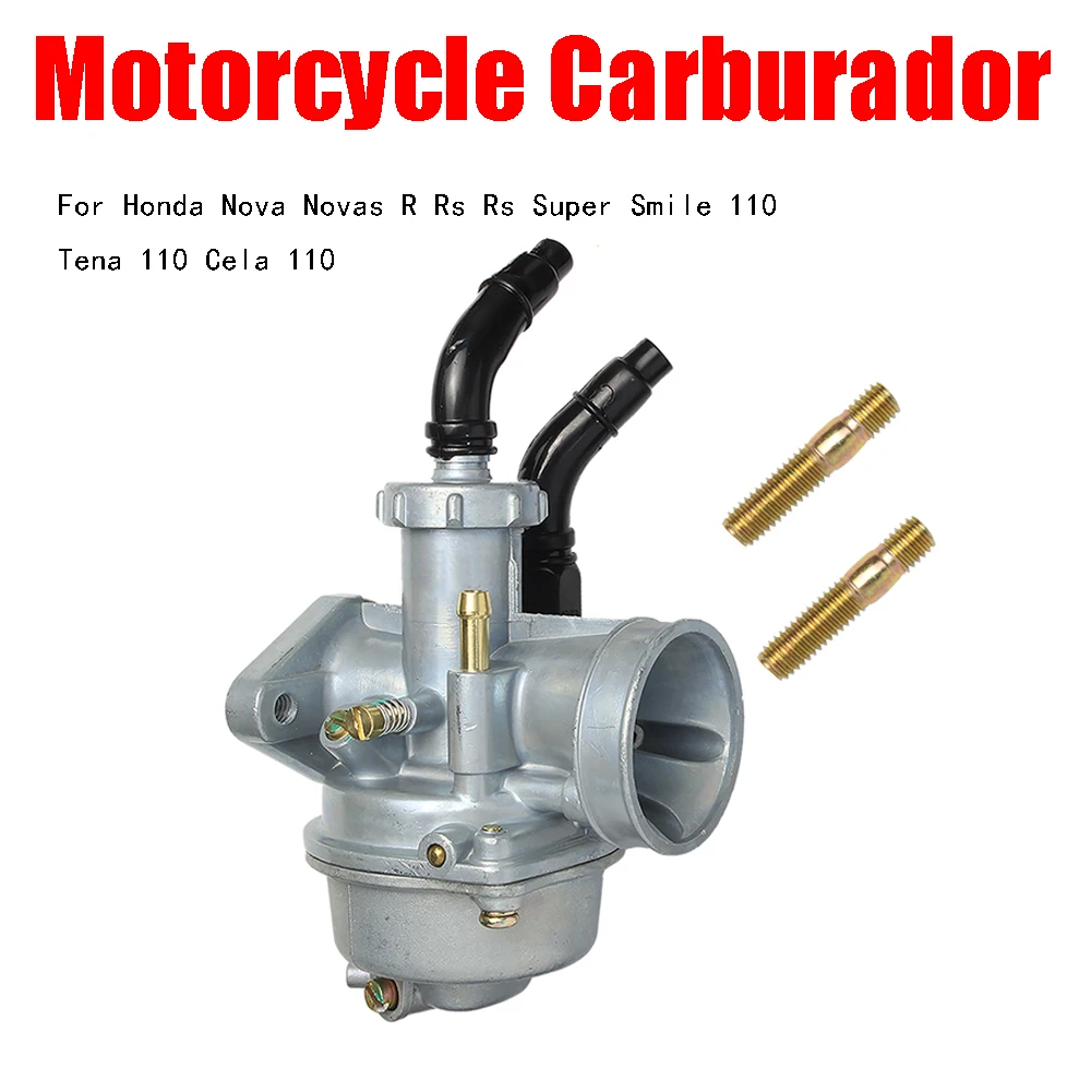 Motorcycle Carburador Carb For Honda Nova Novas R Rs Rs Super Smile 110 Tena 110 Cela 110