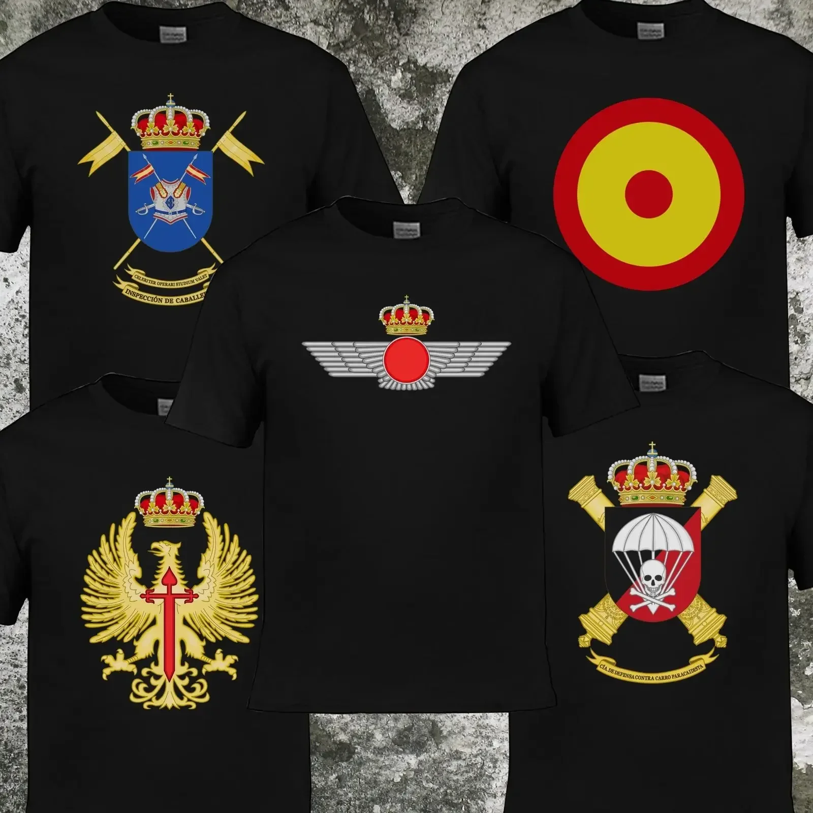

Hot Sale Spanish Legion Spain Army Military Logo T-Shirt 100% Cotton O-Neck Summer Short Sleeve Casual Mens T-shirt Size S-3XL