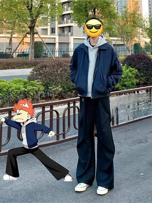 

Men's Pleated West Pants Hong Kong Sle Heavyweight INS Japanese Sle Haome High-End Feelings Cleanfit Flared Suit Pants