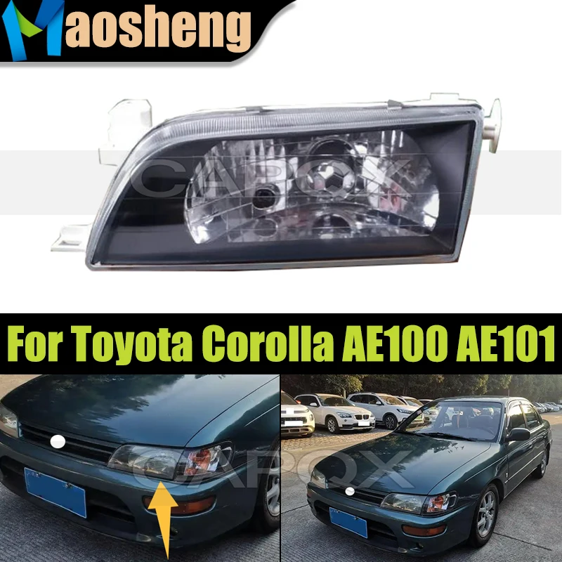 

Car Headlight Headlamp Without Bulbs For Toyota Corolla AE100 AE101 1992-1993 1994 1995 Head Light Head Lamp