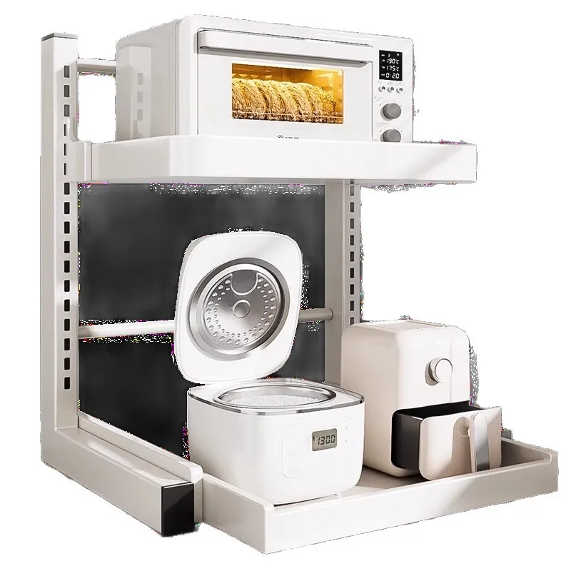 

Shelf, countertop, multi-layer, rice cooker pot rack, multi-function, oven