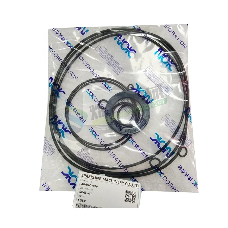 For Hyu-ndai R XKAH-01060 R250LC-9 R300LC-7 Excavator Spare Parts Swing Motor Seal Kit XKAH-01060