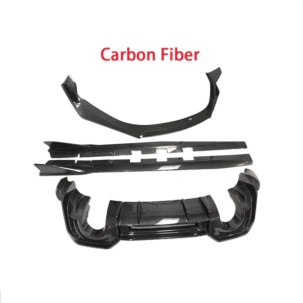 

Carbon Fiber Car Rear Bumper Lip Spoiler Diffuser Side Skirts Front Bumper Lip Spoiler For Toyota BRZ 2021+ BodyKit High Quity