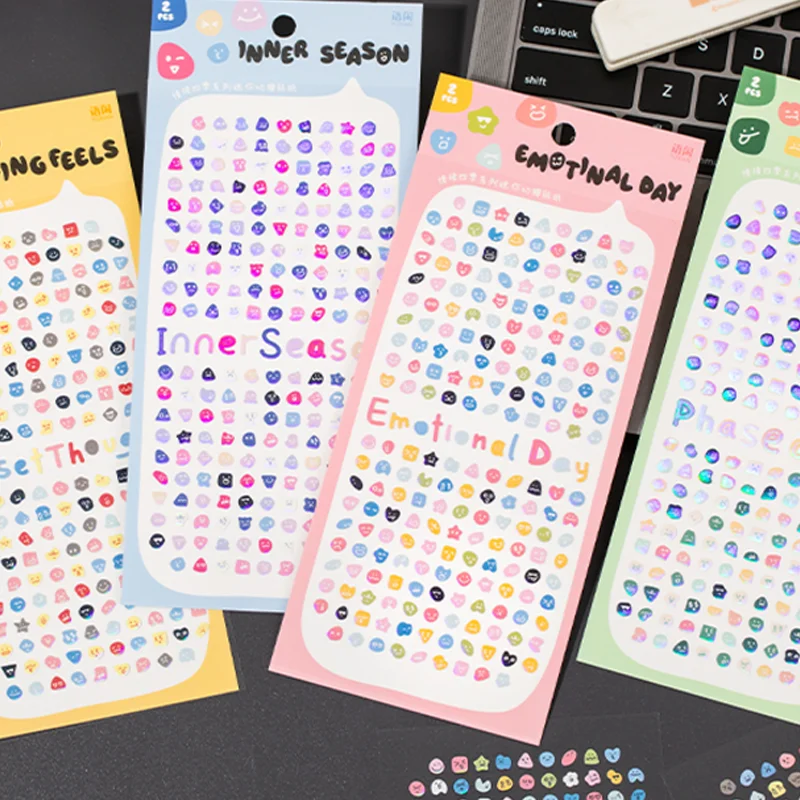 

Mr Paper, 8 шт., эмоциональные сезоны, маленький нос, кляп, наклейки, принадлежности для планировщика, сделай сам, скрапбукинг, журнал, календарь, фоторамка, альбом