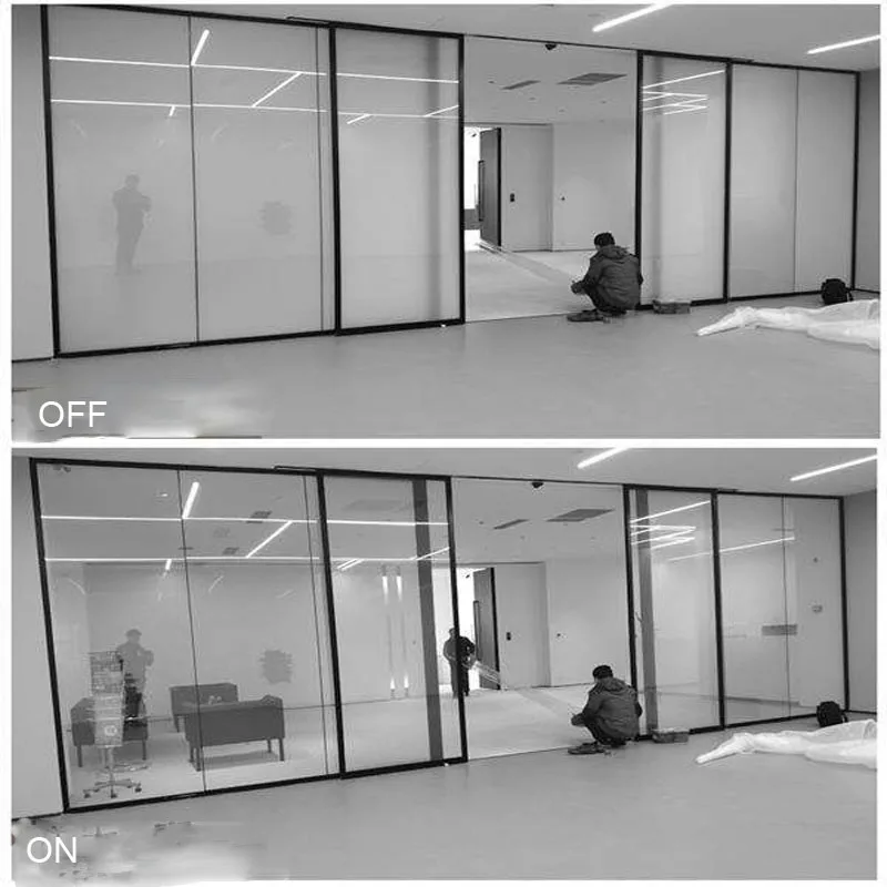 Hot Selling Pdlc Smart Switchable Glass Film For Building Glass With Privacy Protection