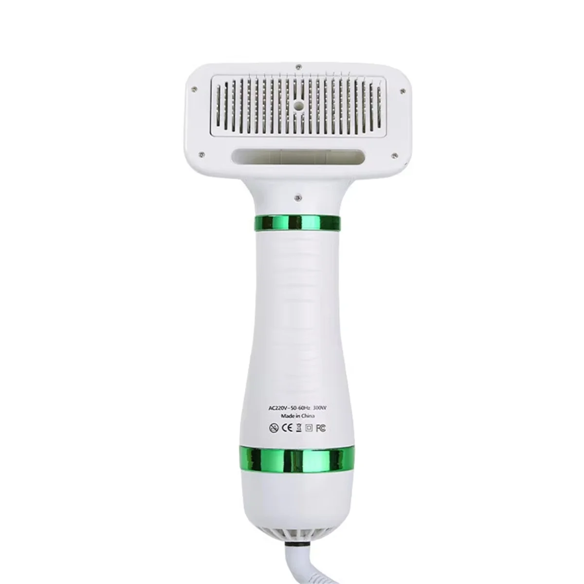 

Retails Pet Hair Dryer with Slicker Brush,Professional Grooming Tool for Pet, Furry Drying Blower, EU Plug