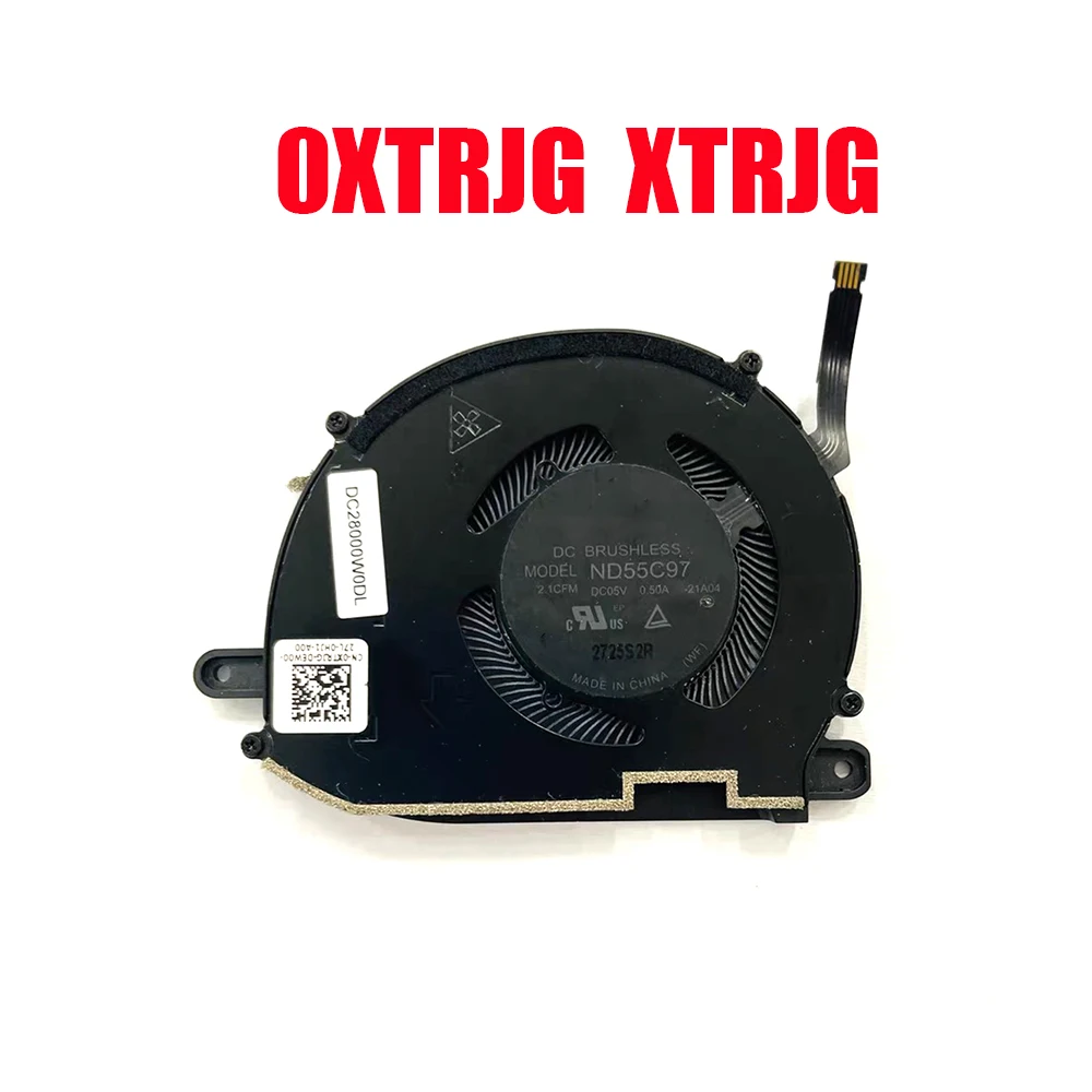 Fan For DELL For XPS 13 Plus 9320 (2022) 0XTRJG XTRJG ND55C97-21A04 0WRH5K WRH5K ND55C98-21A05 DC28000W0D0 DC28000W1DL A Pair