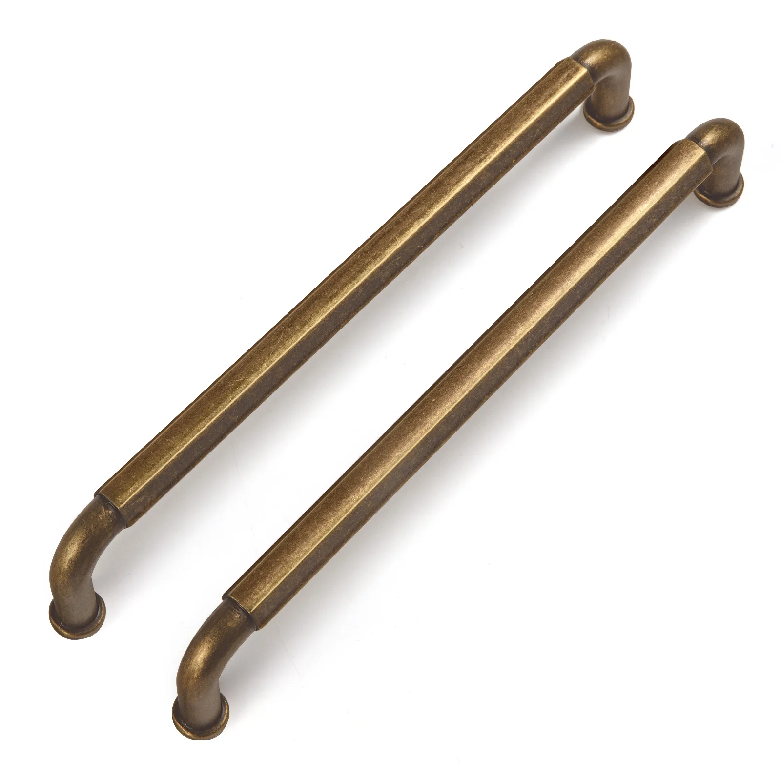 5 Inch （128mm） Hole Center Cabinet Pulls Antique Brass Zinc Alloy Kitchen Drawer Pulls Dresser Knobs Drawer Handles Hardware