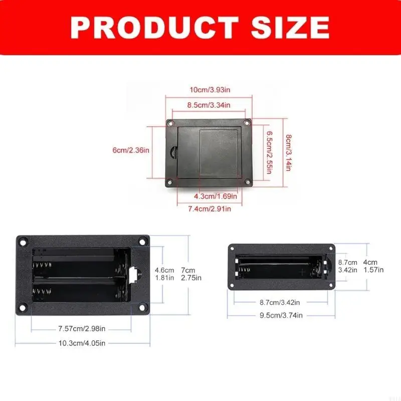 W91A 18650 Battery Box For Efficient Storage And Management In Multiple Environment
