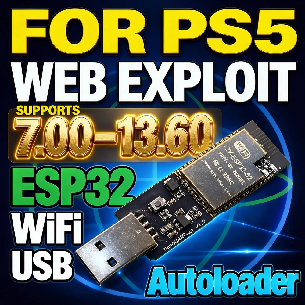 2027 New For Ps5 Version7.00-13.60 ！GoldHEN Bootable System Disc New Version Jailbreak Is the Ultimate Edition Accessories