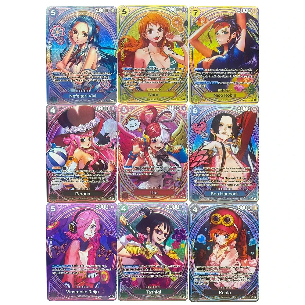 ONE PIECE Collection Cards EB03 Nami Boa·Hancock SP DIY EN High