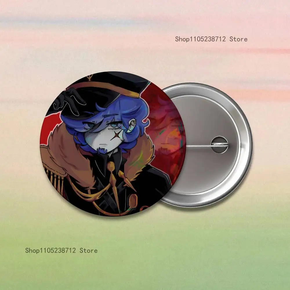 G-Guest 1337 Forsaken Anime Cartoon Badge Breastpin for Backpack Clothes Handmade Brooches Gift Accessory