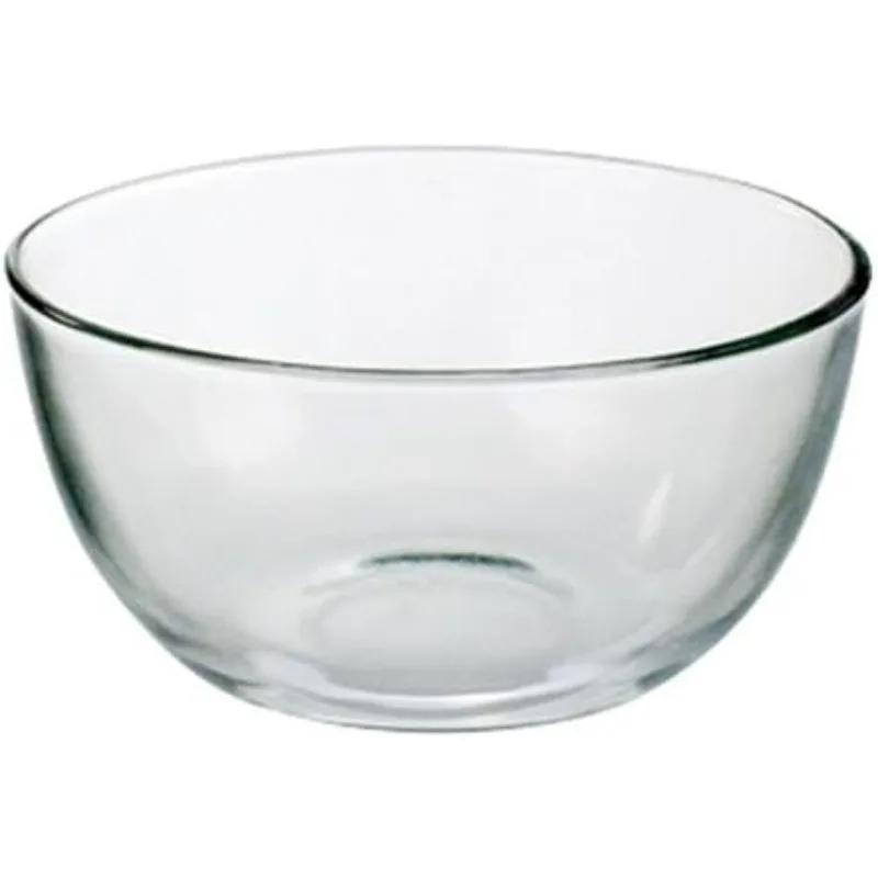 6 Inch Glass Bowls, Set of 12 Glass Cereal Bowls