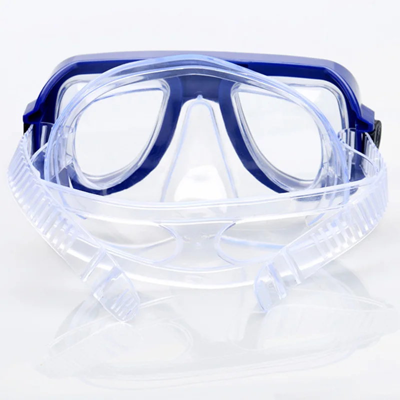 Adults Kids  Diving Goggle Mask Breathing Tube Shockproof Anti-fog Durable Underwater Swimming Glasses Band Snorkeling  Set