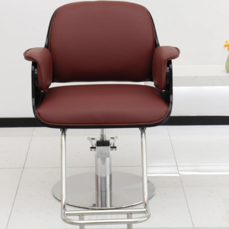 

Hair Stylist Barber Chairs Ergonomic Simplicity Beauty Salon Barber Chairs Fical Spa Chaise Silla Salon Furniture WN50BC