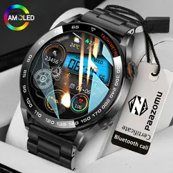 Montre intelligente étanche pour homme, AMOLED, écran HD 2023 