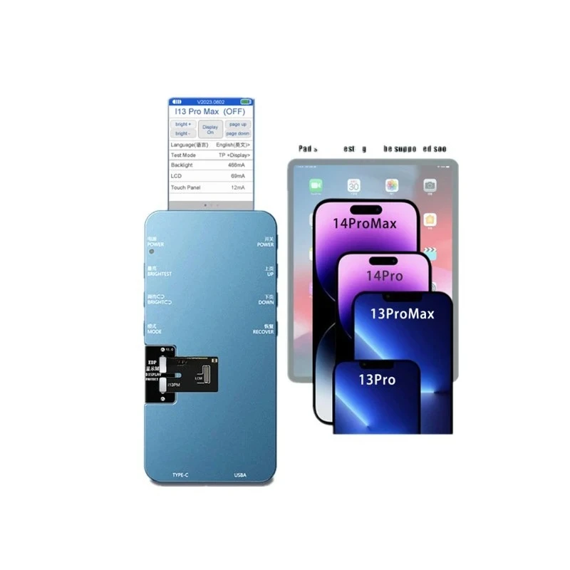 

S800 Ultra LCD Display Tester, suitable for 13Pro 13 Promax, 14Pro 14 Promax, suitable for display/touch/current/brightness test