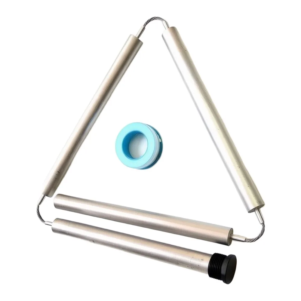 Conjoined Magnesium Rod for Constant Temperature Water Tanks Providing Cathodic Protection and NPT3/4 Thread Compatibility