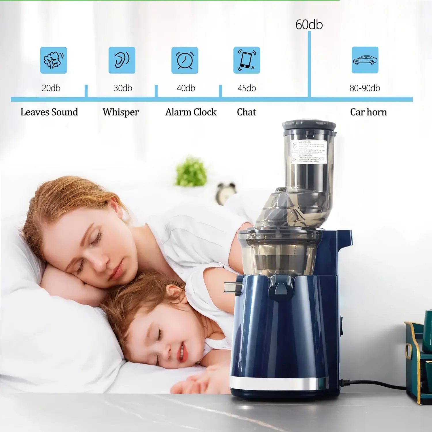 เครื่องแยกกากผลไม้สกัดน้ำผลไม้สกัดเย็นช้าสำหรับผักและผลไม้-ทำความสะอาดง่ายและใช้งานเพื่อสุขภาพ