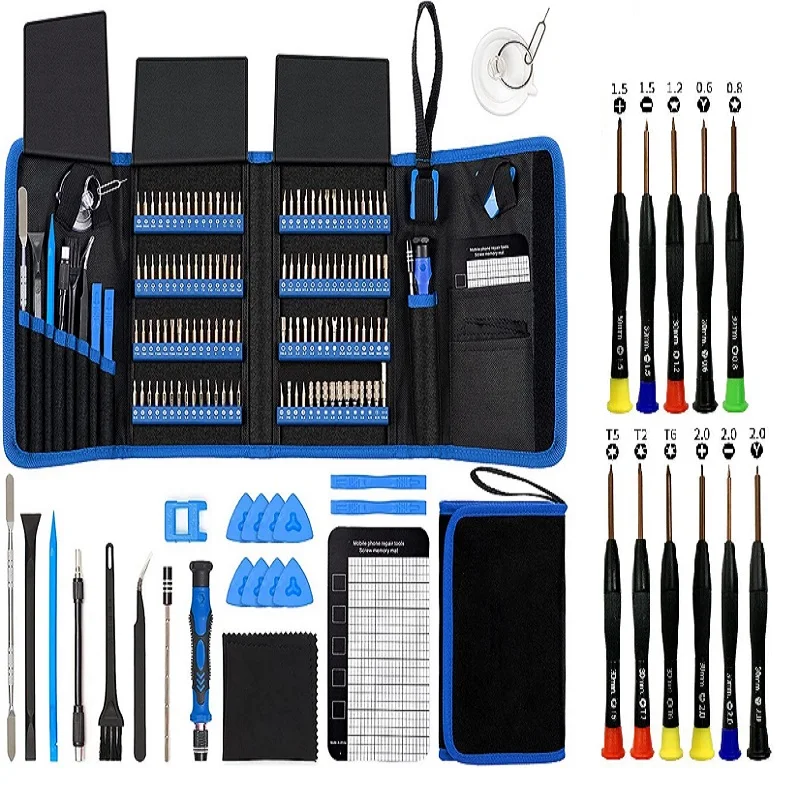 

153-In-1 Screwdriver Set Multifunctional Multi-Angle Screwdriver Set Tool Set Precision Screwdriver Portable Tool Bag