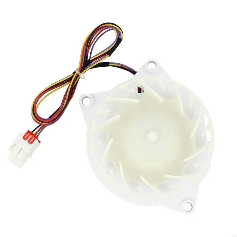 J1HF Enduring Evaporator Fan Motor Fridge Repair Part Perfect for Refrigerator Replacement Simple Mounting Plastic Structure