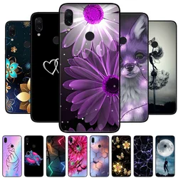 For Xiaomi Redmi Note 7 Pro Case Shockproof Silicone TPU Back Cover For Redmi Note7 7Pro Note7Pro Couqe Funda Protective Capa