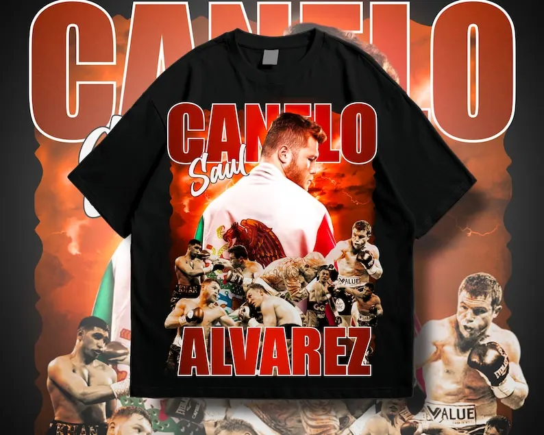 Canelo Alvarez t-shirt design, png, digital download, ready to print, for dtf, Dtg, transfers, printing t-shirts, boxing