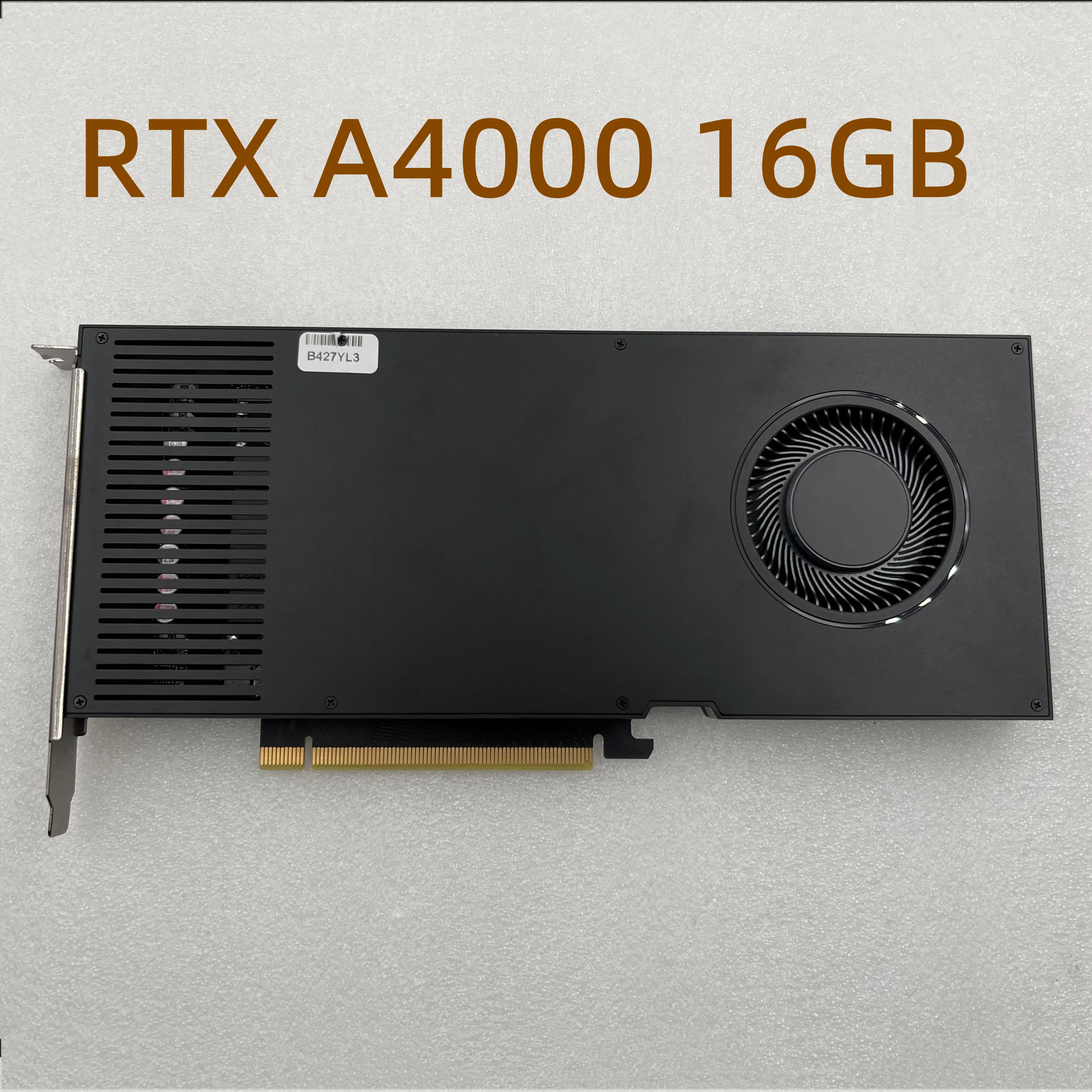 RTX A4000 16GB Deep Learning Modeling Rendering Video Clip Graphics Graphics Card