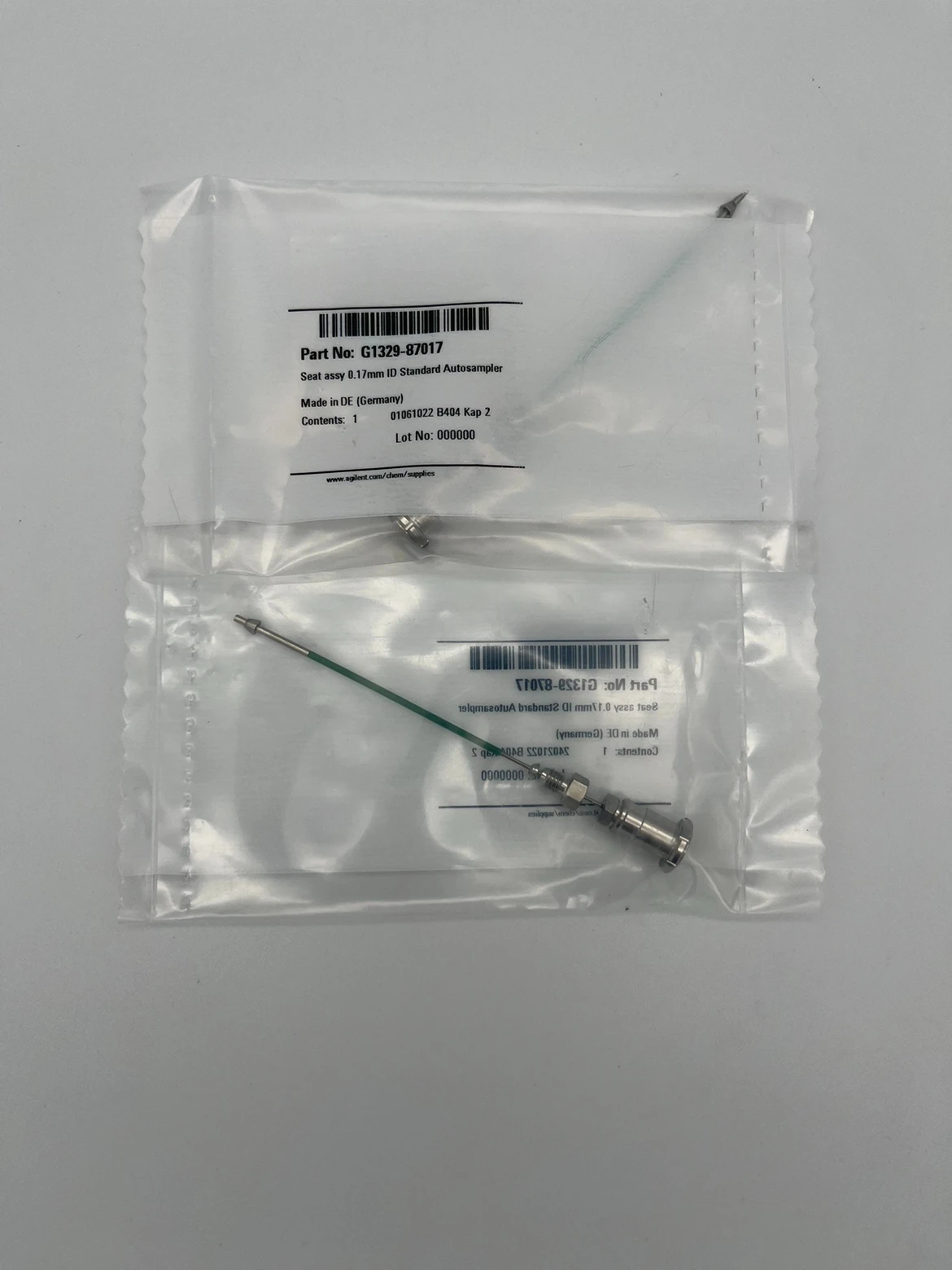 Liquid phase syringe G1313-87201 header G1329-87017 new