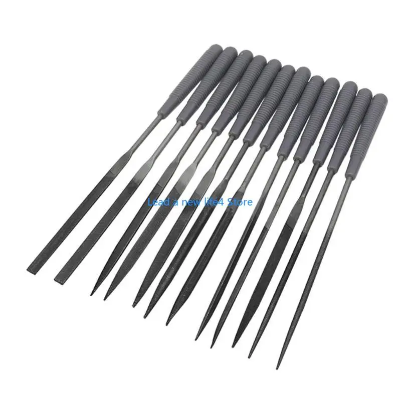 Y55e 12peece Mini Metal Pisting Rasp Иголь