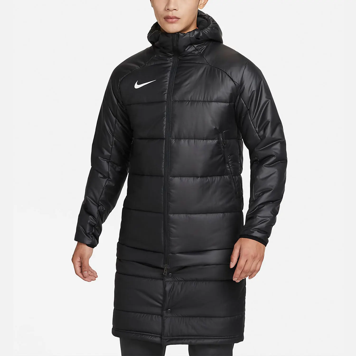 Nike Authentic Winter New Men's Medium to Long Football Warm Cotton Jacket DJ6307-010