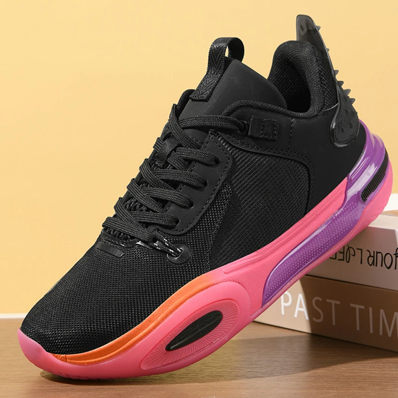 

Новые мужские баскетбольные кроссовки, дышащая и удобная спортивная обувь, тренировочные спортивные баскетбольные кроссовки, женские теннисные туфли