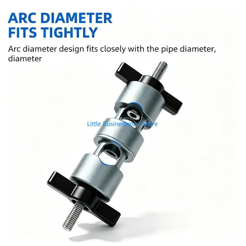 Live-Produktionskamera-Stangenklemmhalterung, Metall-Zweigelenkhalterung mit Feststellknöpfen für 10-mm-15-mm-Stangensysteme – Detail 4