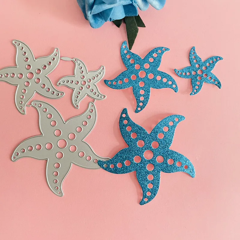 Ocean life rozgwiazda dekoracja die Metal wykrojniki album do scrapbookingu DIY papierowych kartek wytłaczanie rękodzieło Die Cut handmade Craft